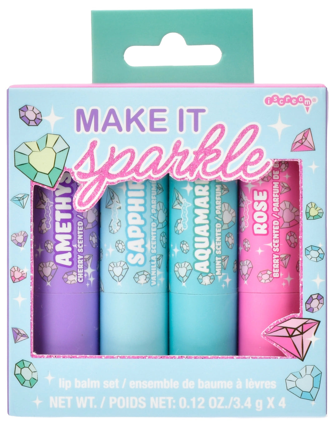 Iscream Make It Sparkle Lip Balm Set