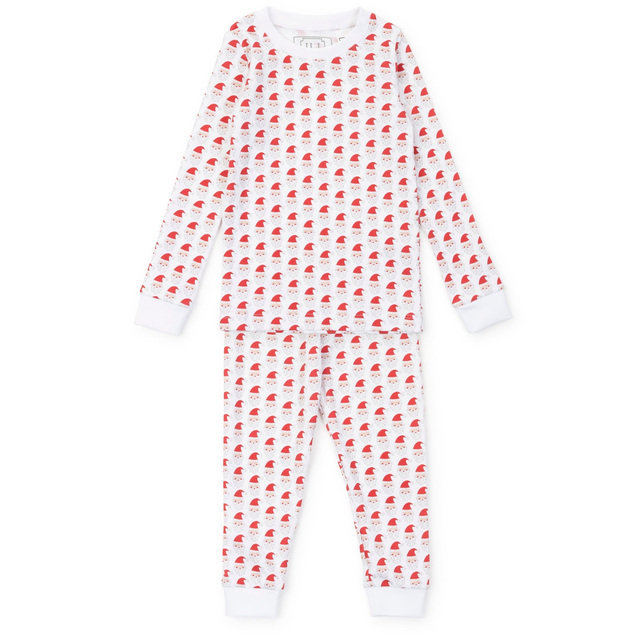 Lila and Hayes Grayson Pajama Pant Set - Whimsical Santa