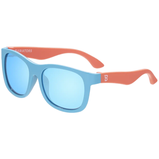 Sunrise Surf Two-Tone Navigator - Blue Mirrored Lenses