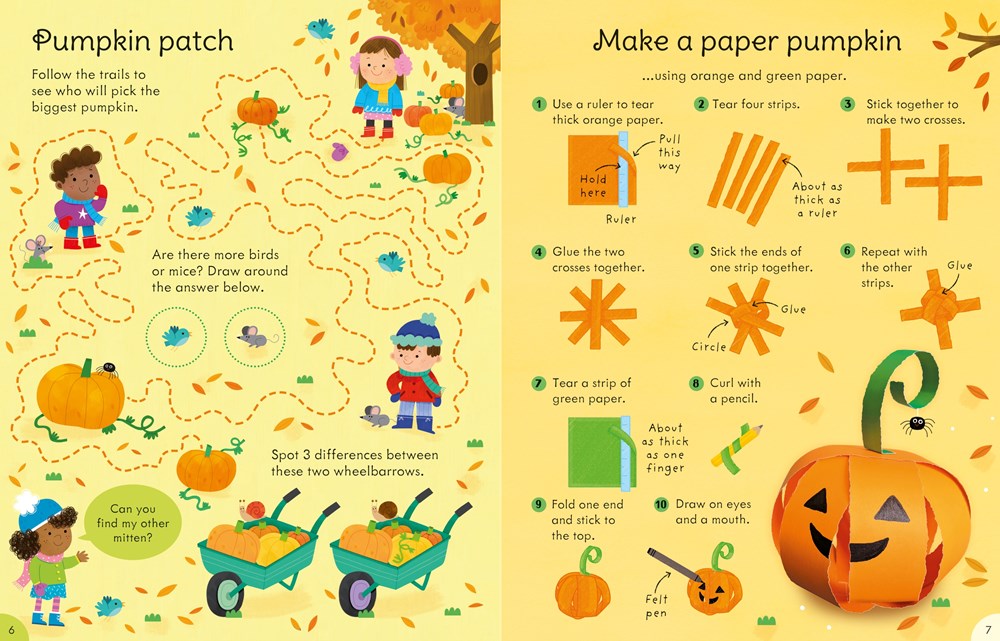 Usborne Books Halloween Things To Make And Do