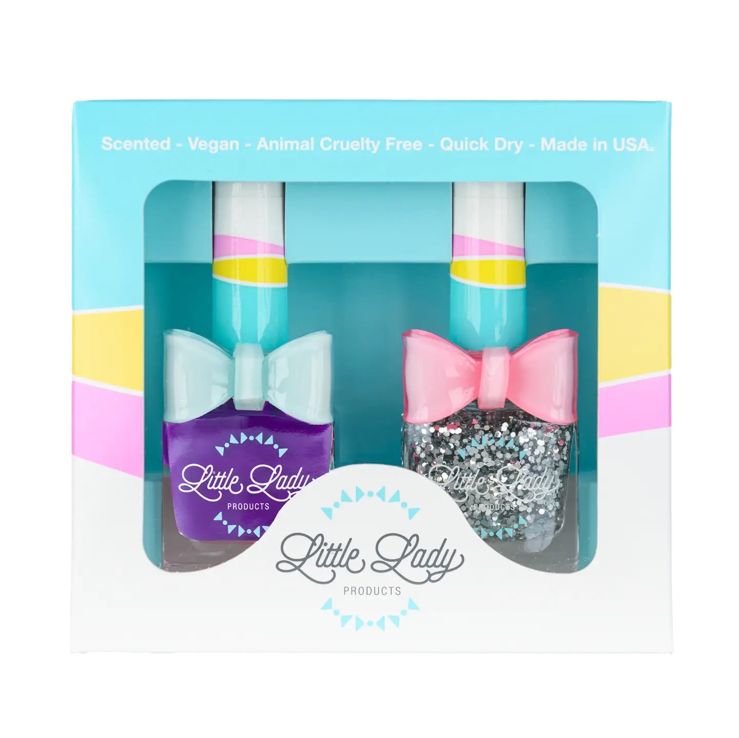 Little Lady Little Lady Nail Polish Duo - Sparkle Spell Duo