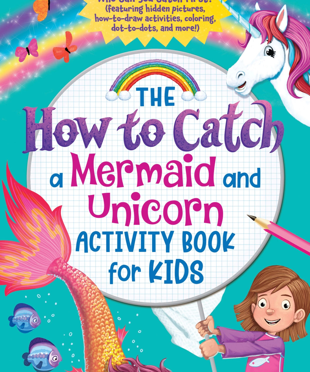 Sourcebooks How to Catch a Mermaid and Unicorn Activity Book