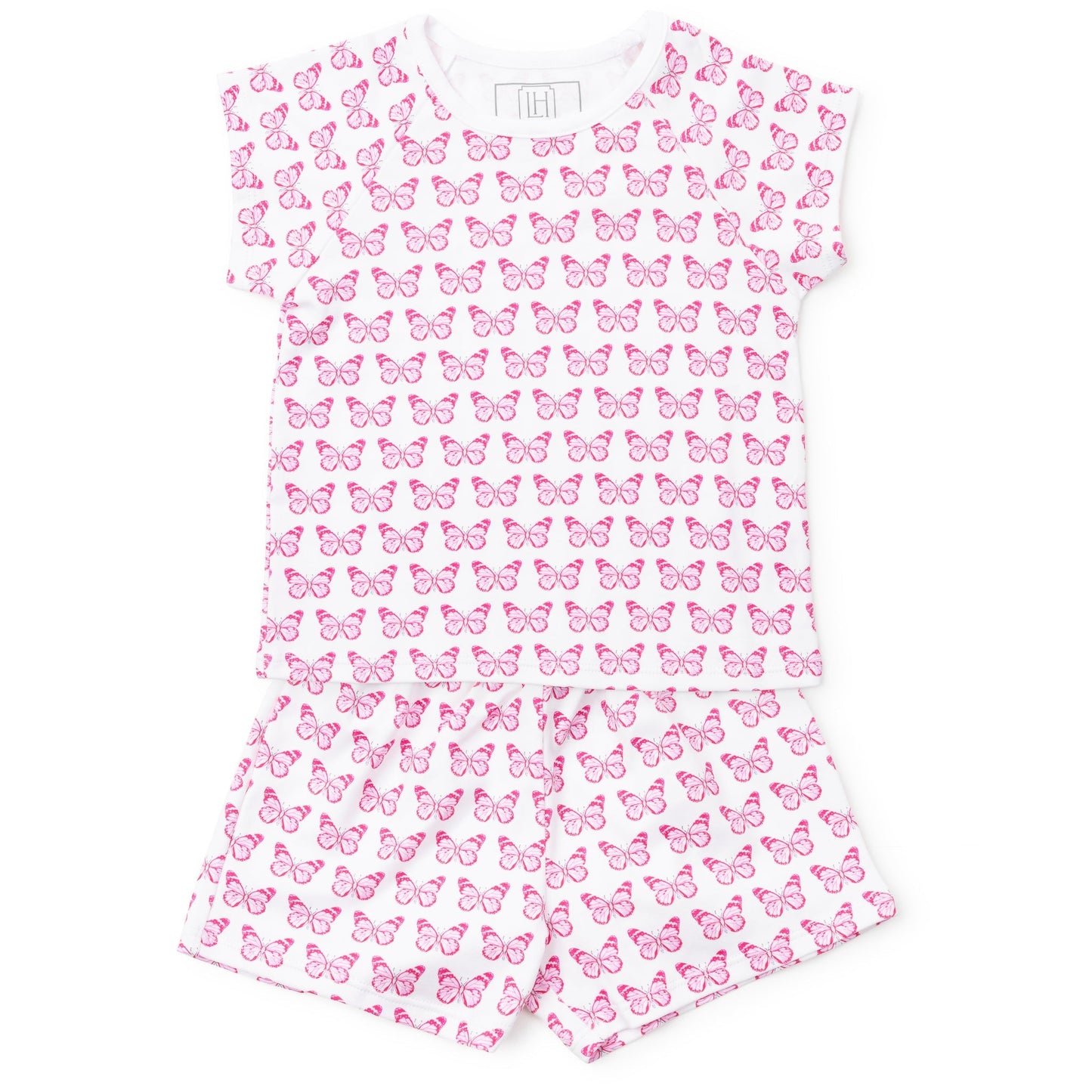Emery Girls' Short Set - Cartie Butterflies