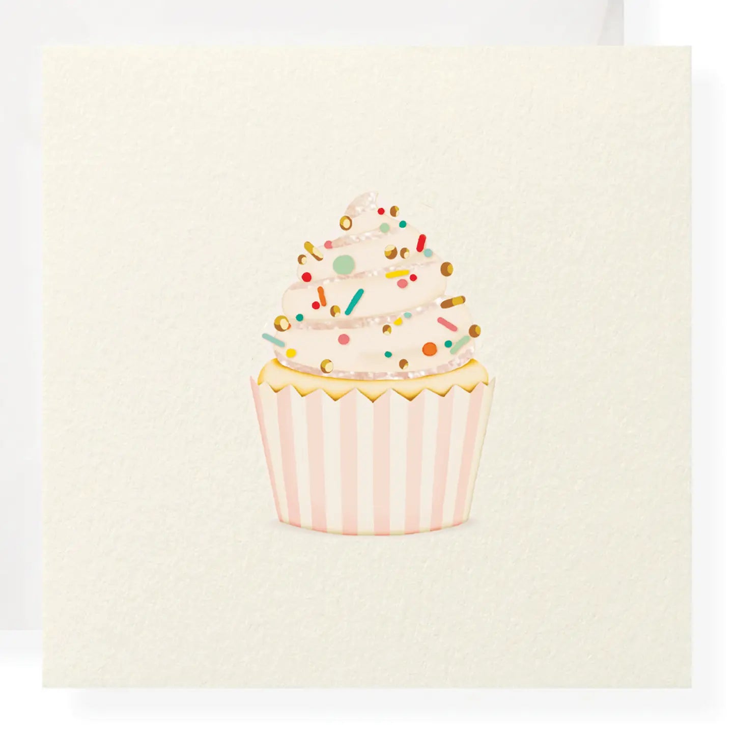 Vanilla Cupcake Gift Enclosure Card