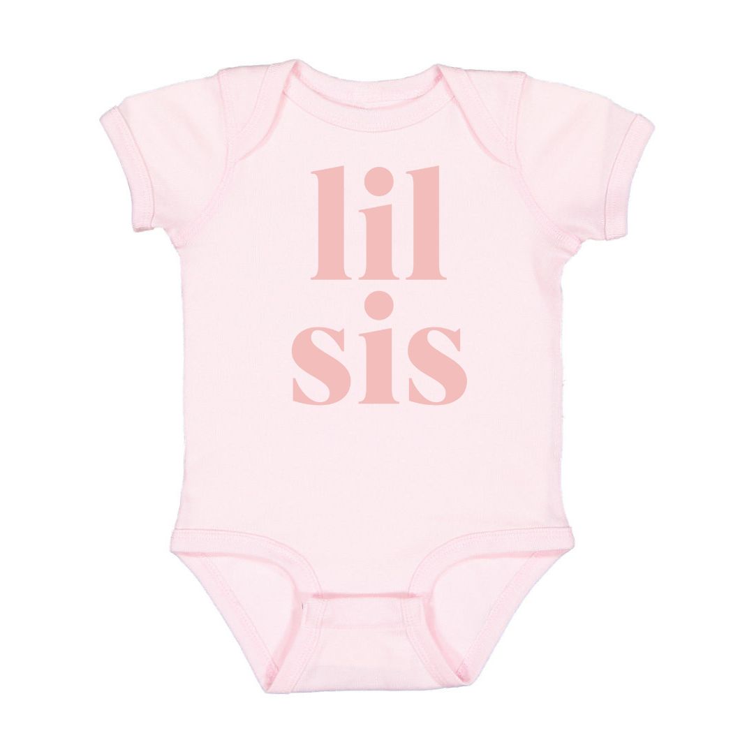 Sweet Wink Lil Sis Short Sleeve Bodysuit