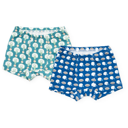 James Boys' Underwear Set - First Down Football/Basketball Game