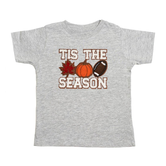 Sweet Wink Tis The Season Pumpkin Patch Short Sleeve T-Shirt - Gray