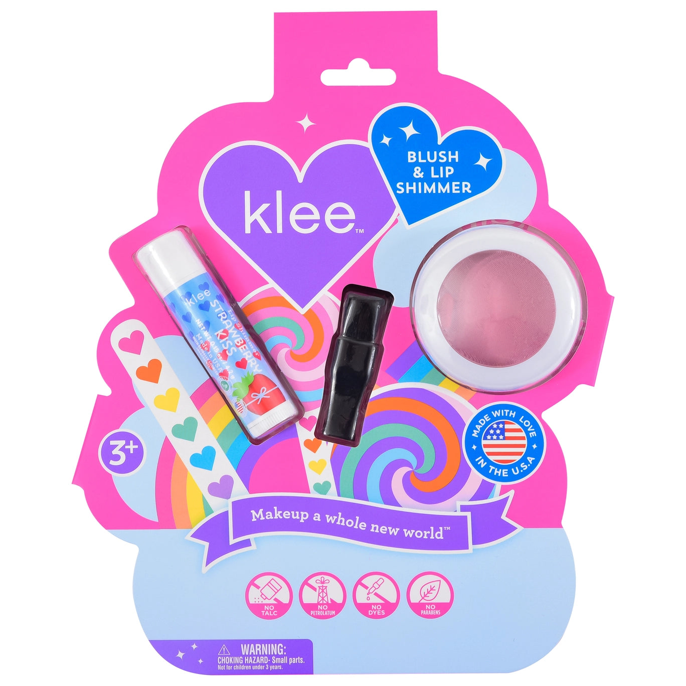 Sunshine Whisper- Pinwheel Love Blush and Lip Shimmer