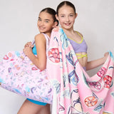 Over the Moon Dance Icon Minky Blanket