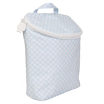Apple Of My Isla The Bottle Bag- Blue Gingham