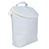Apple Of My Isla The Bottle Bag- Blue Gingham