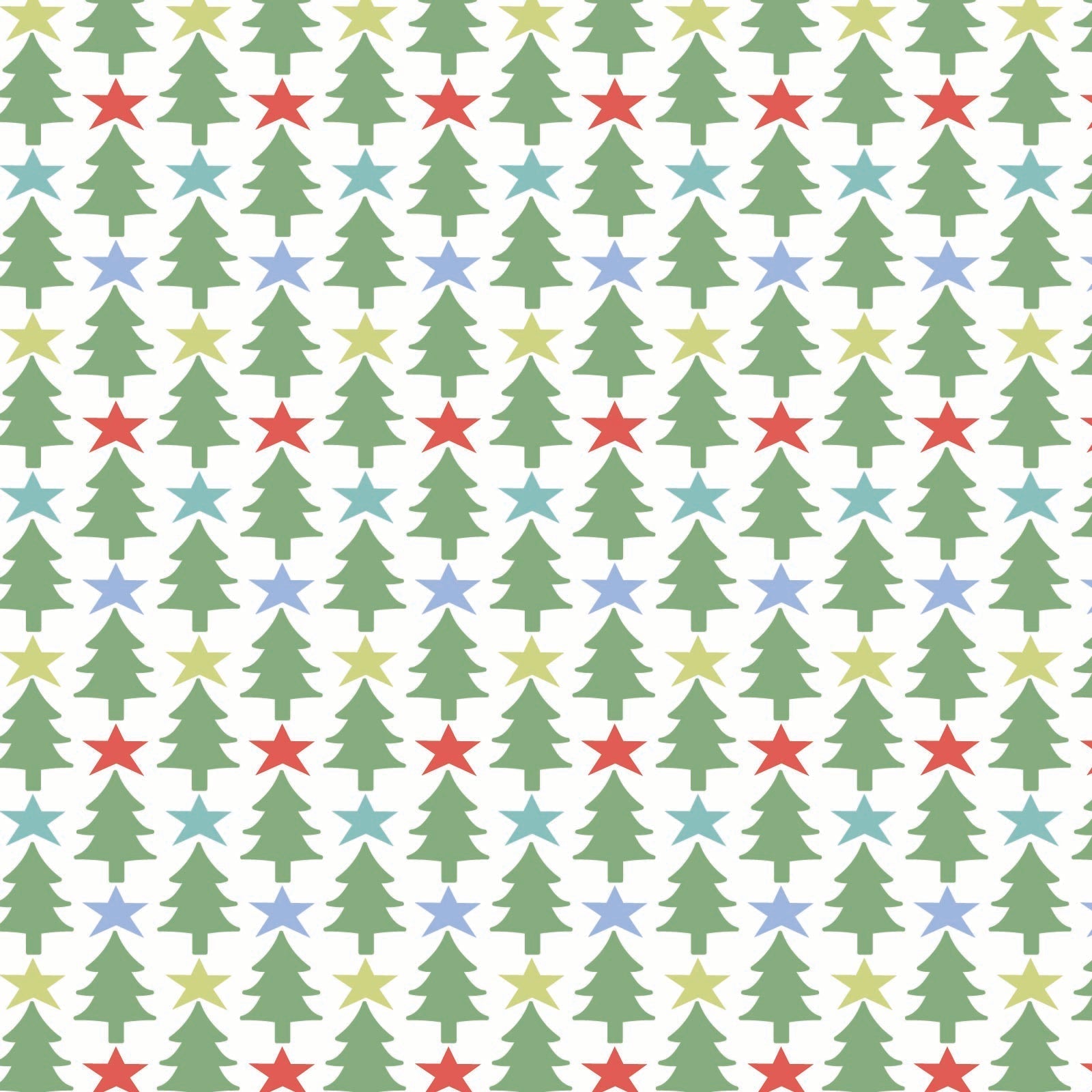 Lila and Hayes Audrey Women's Longsleeve Top Pant Set - Tree Topper Stars