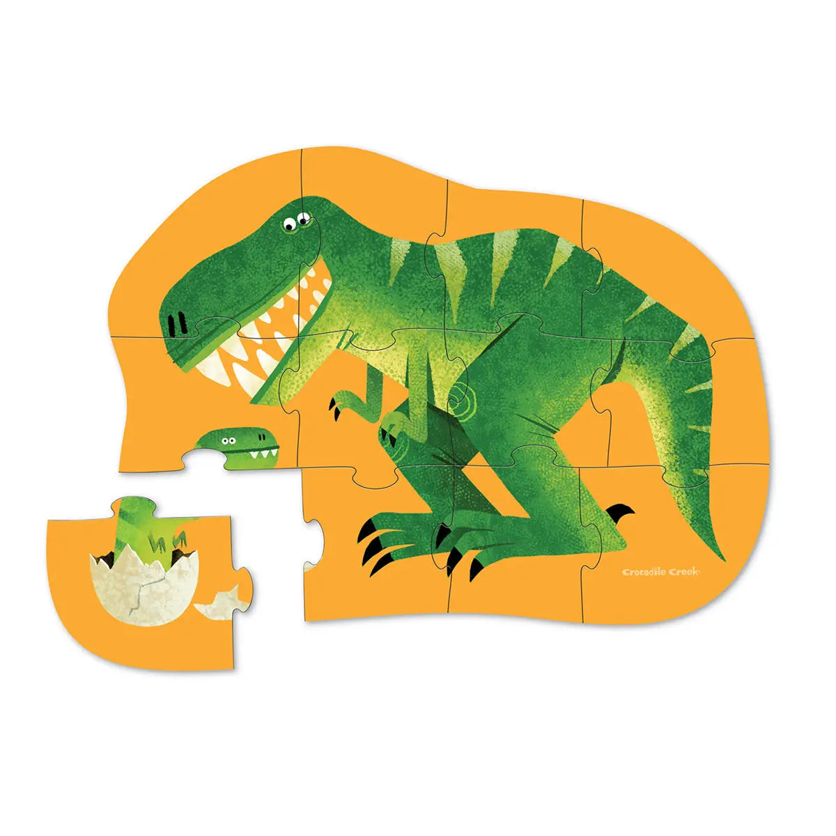 Crocodile Creek 12 Piece Puzzle- Just Hatched