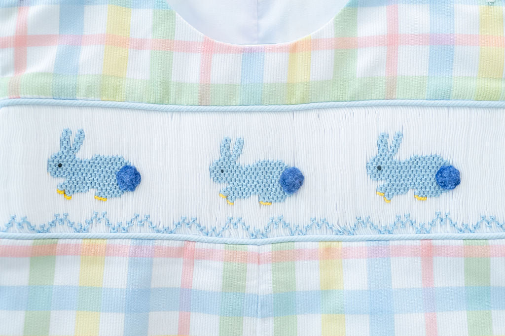 Ruth and Ralph Smocked Easter Bunnies Benjamin Jonjon