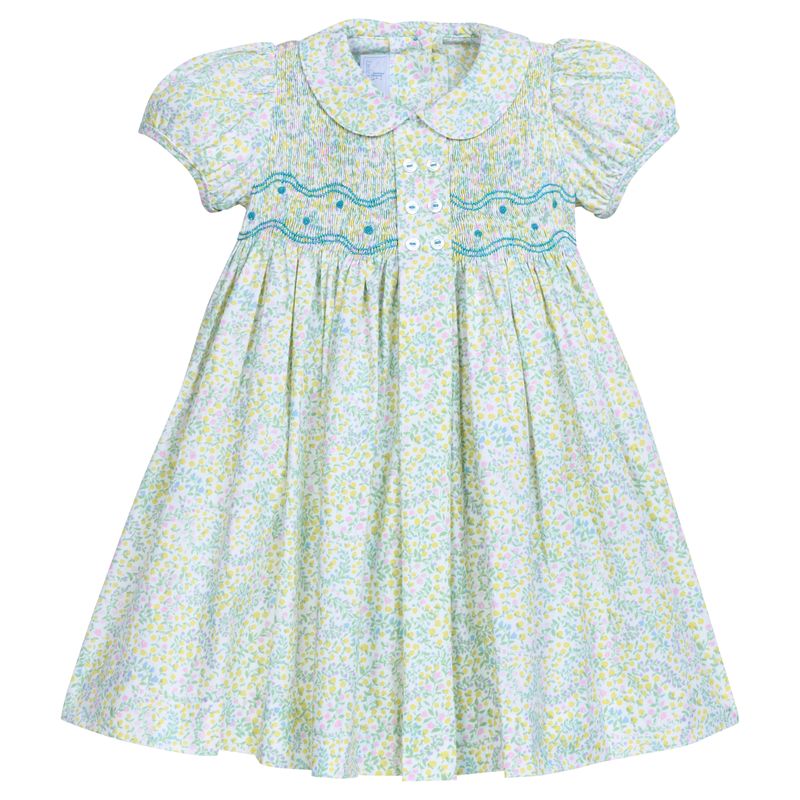 Smocked Bridget Dress- Briarcliff Floral