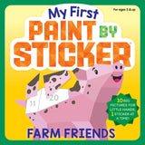 Hachette Books My First Paint By Sticker: Farm Friends