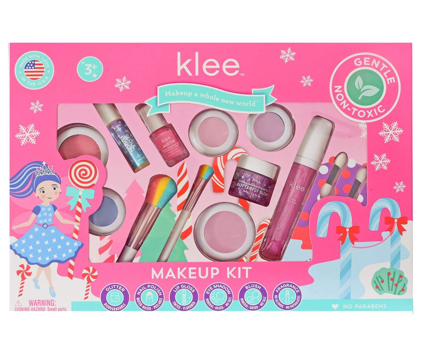 Klee Naturals Let It Glow- Ultra Deluxe Makeup Kit