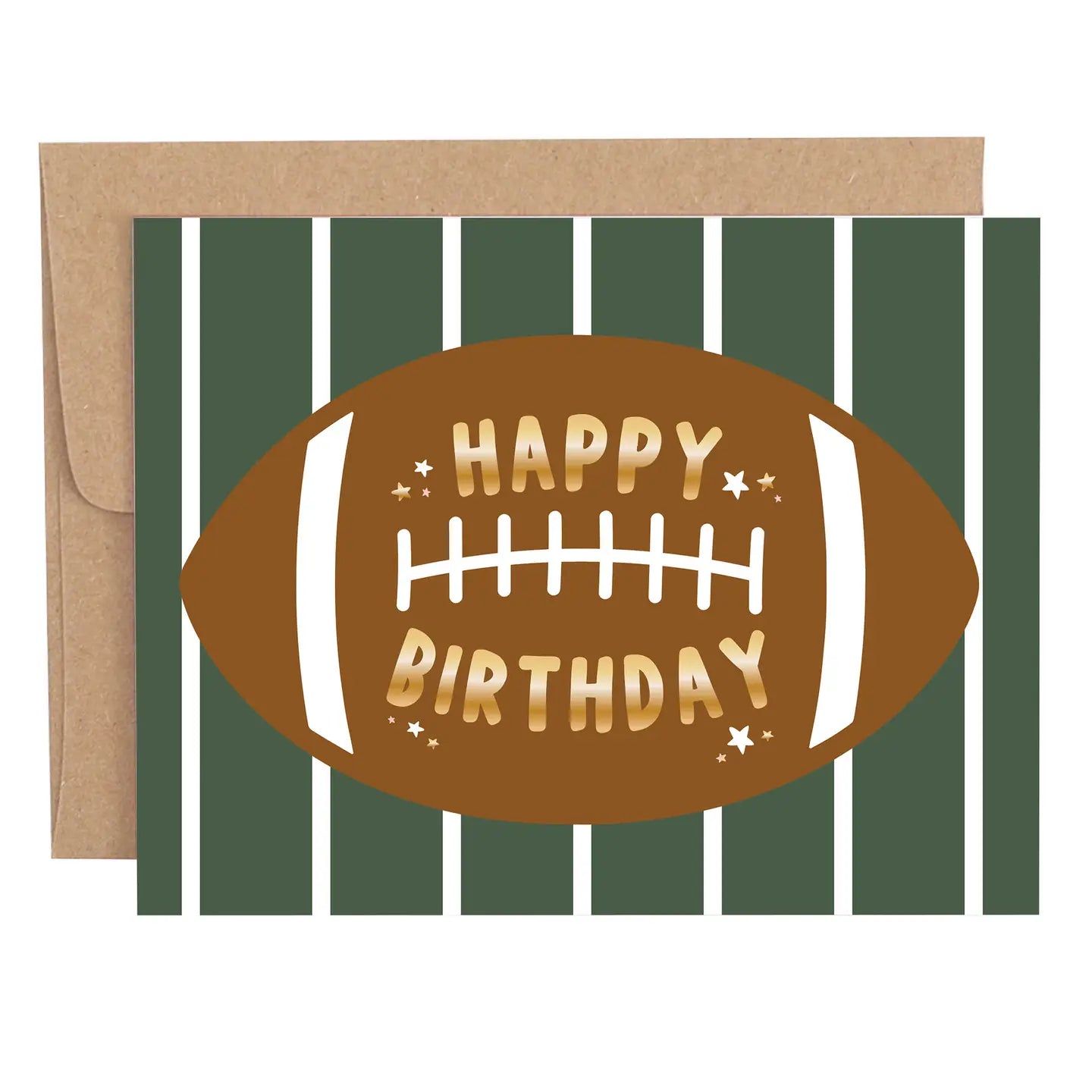 Pippi Post Happy Birthday Football Greeting Card