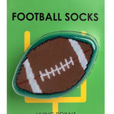 Football 3D Packaged Crew Socks