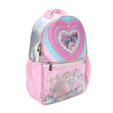 Packed Party Quilted Confetti Hearts Backpack
