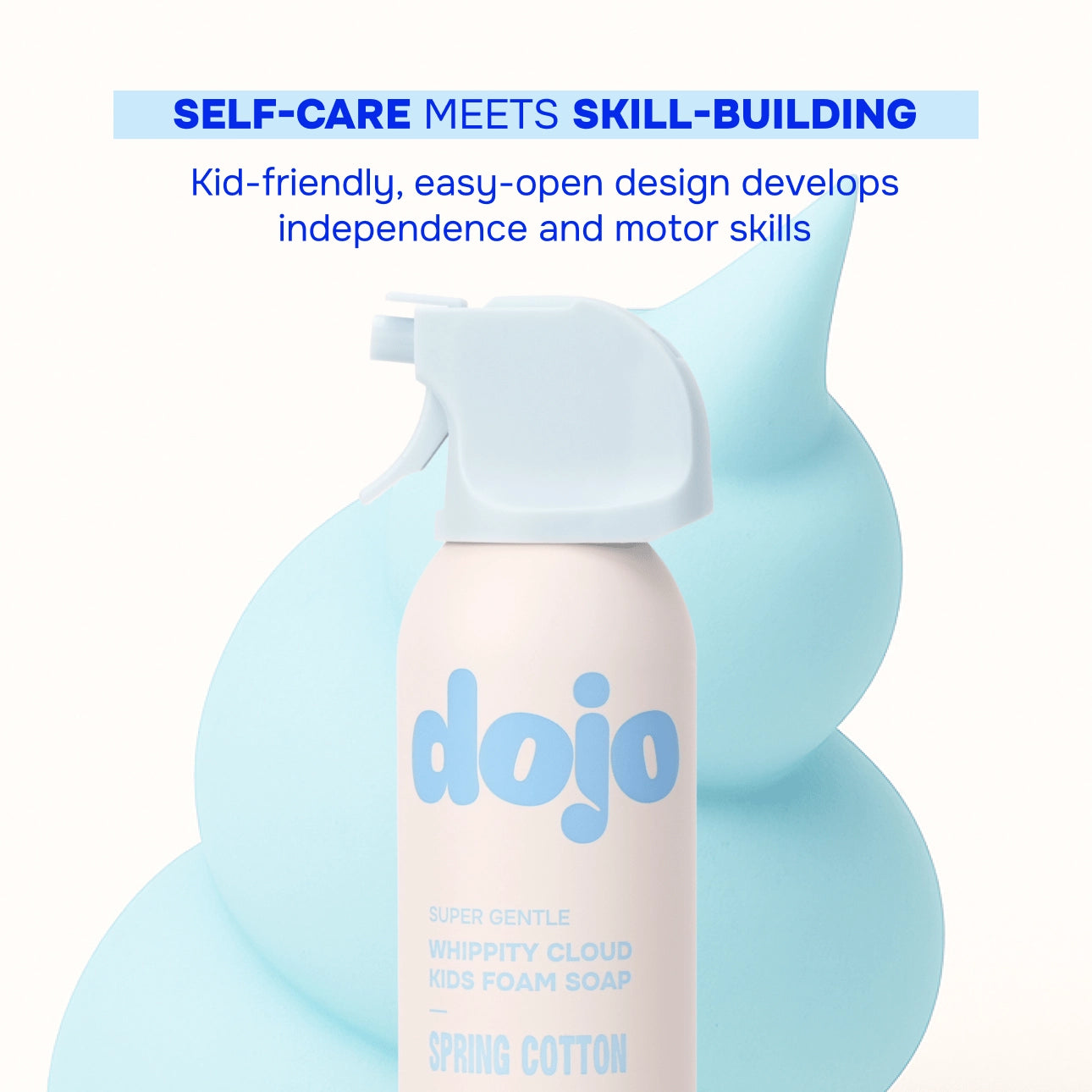 Dojo Whippity Cloud Kids Foaming Soap- Spring Cotton