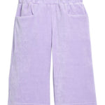 Bisby Palazzo Pants- Lavender Velour