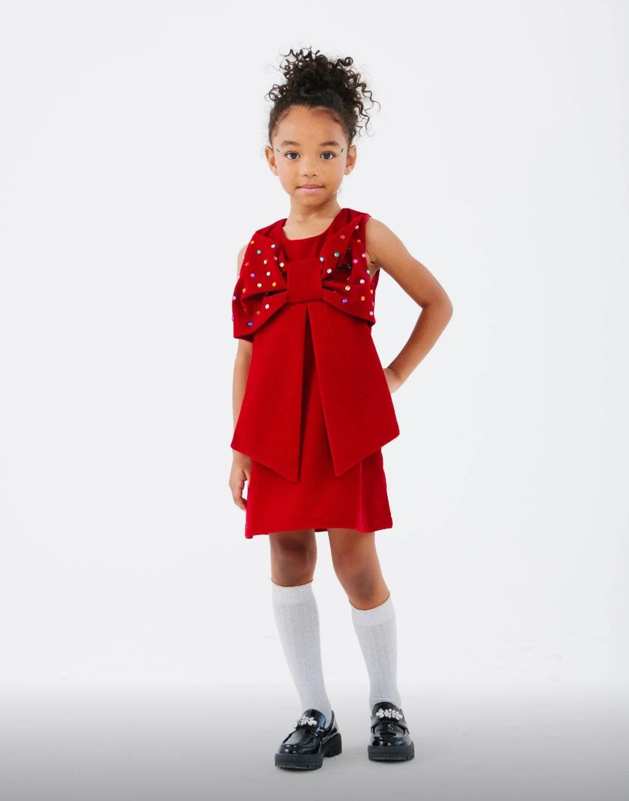 Lola and the Boys Scarlet Gem Dress