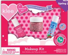 Klee Naturals Valentine's Day Sweetheart Smooches Makeup Kit