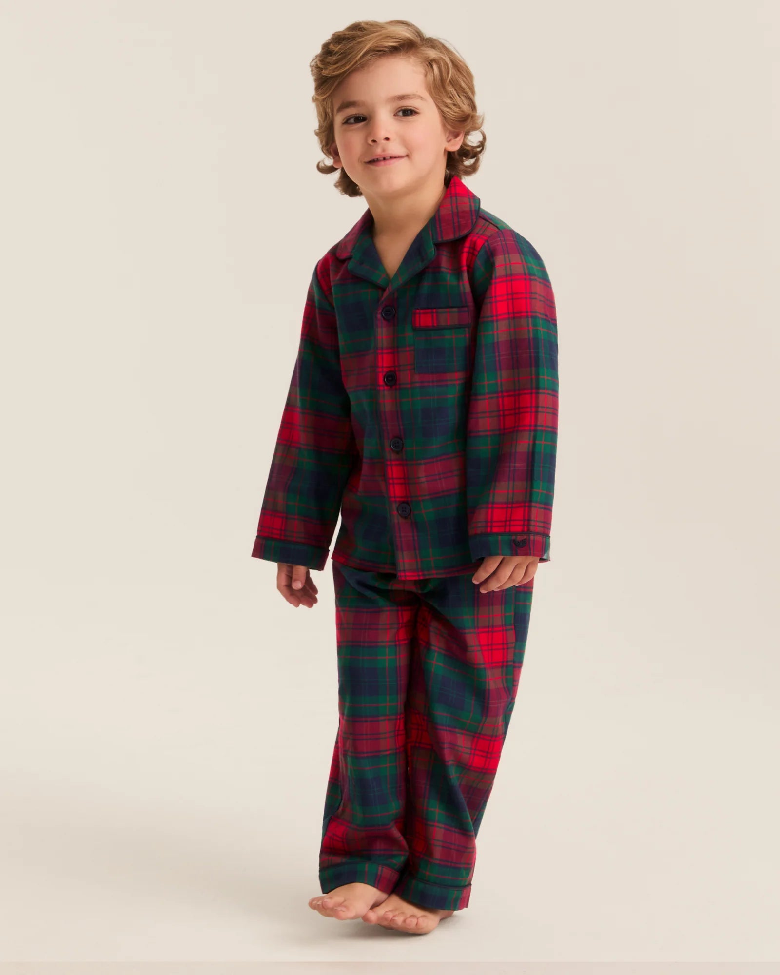 Petite Plume St. James Tartan Twill Children's Pajama Set