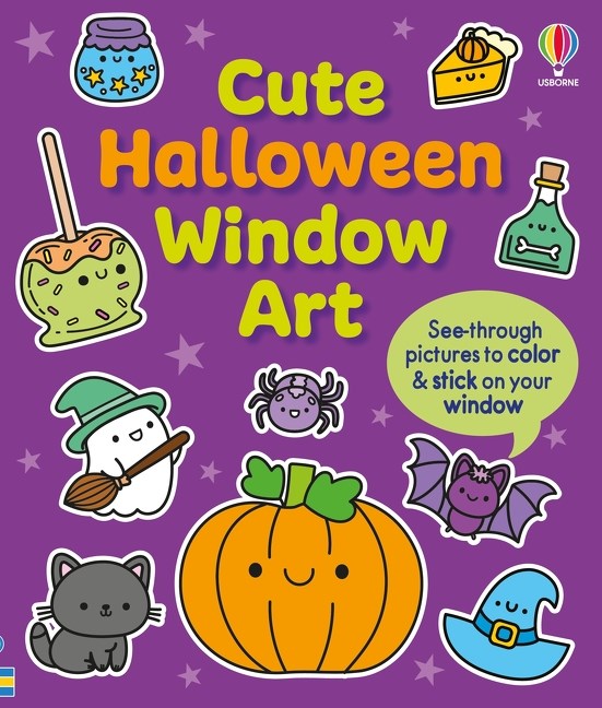 Usborne Books Cute Halloween Window Art