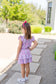 Margot Girls' Performance Skirt- Preppy Petals