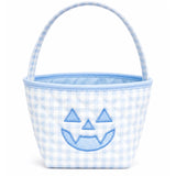 Bits and Bows Blue Petite Pumpkin Tote