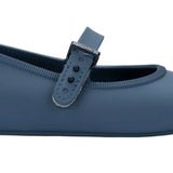 Mini Melissa Soft Ballerina Ballet Flat- Blue