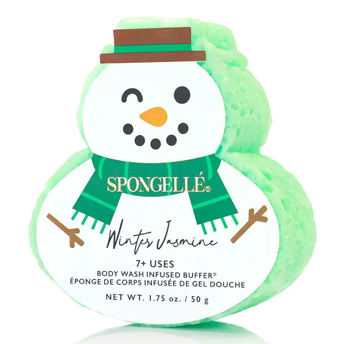 Spongelle Winter Jasmine Holiday Buffer