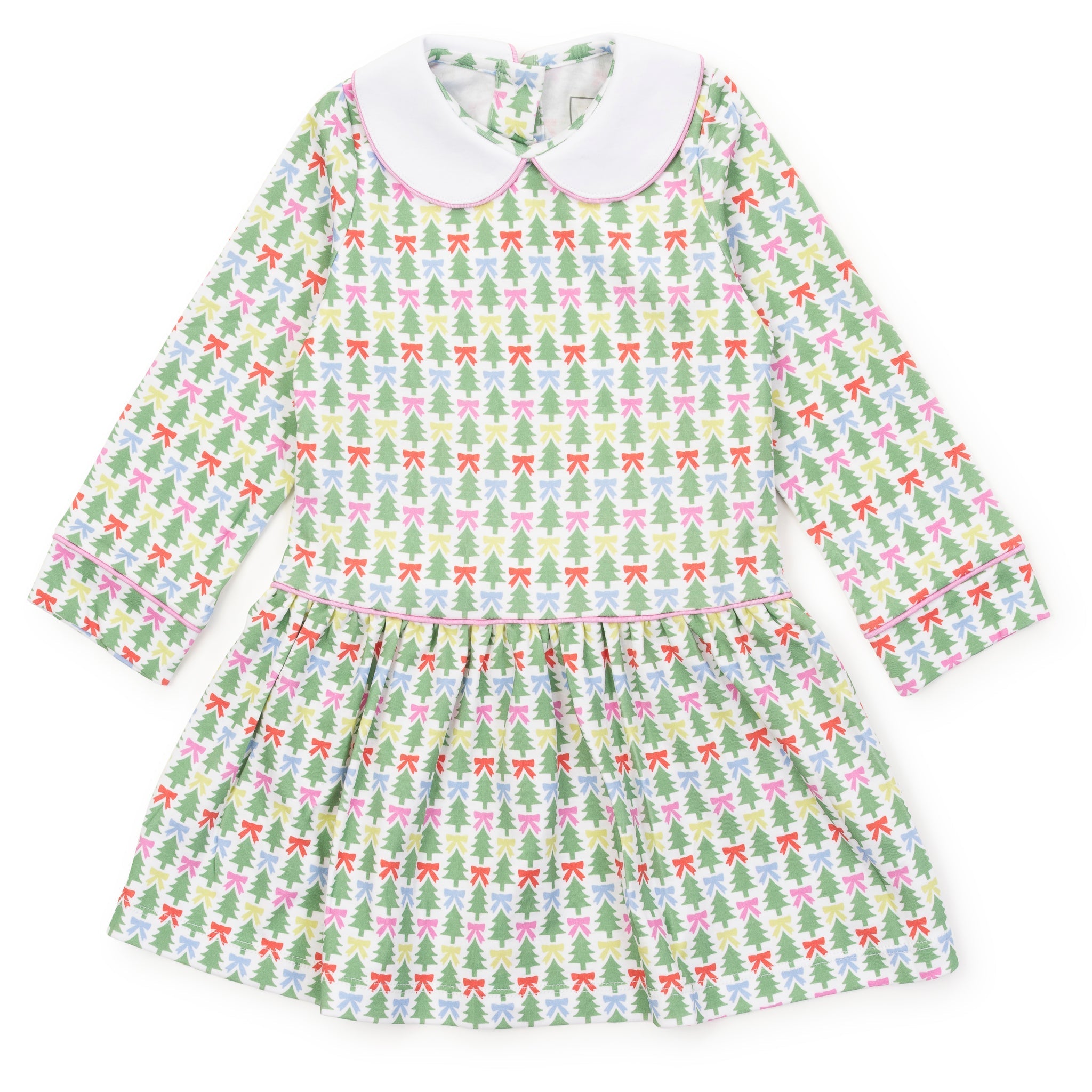 Lila and Hayes Lillian Girls' Dress - Tree Topper Bows