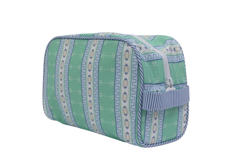 Apple Of My Isla Football Dopp Kit