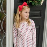 Lila and Hayes Millie Girls' Pant Set - Whimsical Santa
