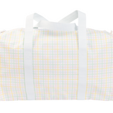 Apple Of My Isla Multi Windowpane Duffle Bag
