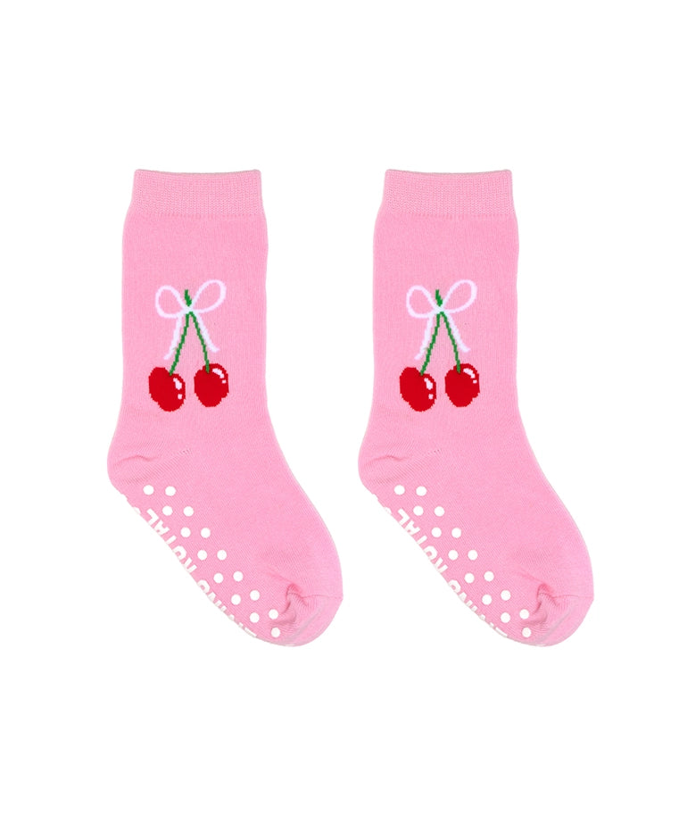 Cherry 3D Packaged Crew Socks