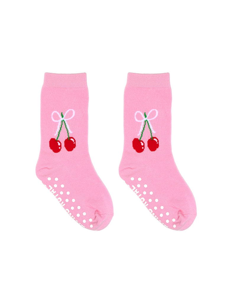 Cherry 3D Packaged Crew Socks