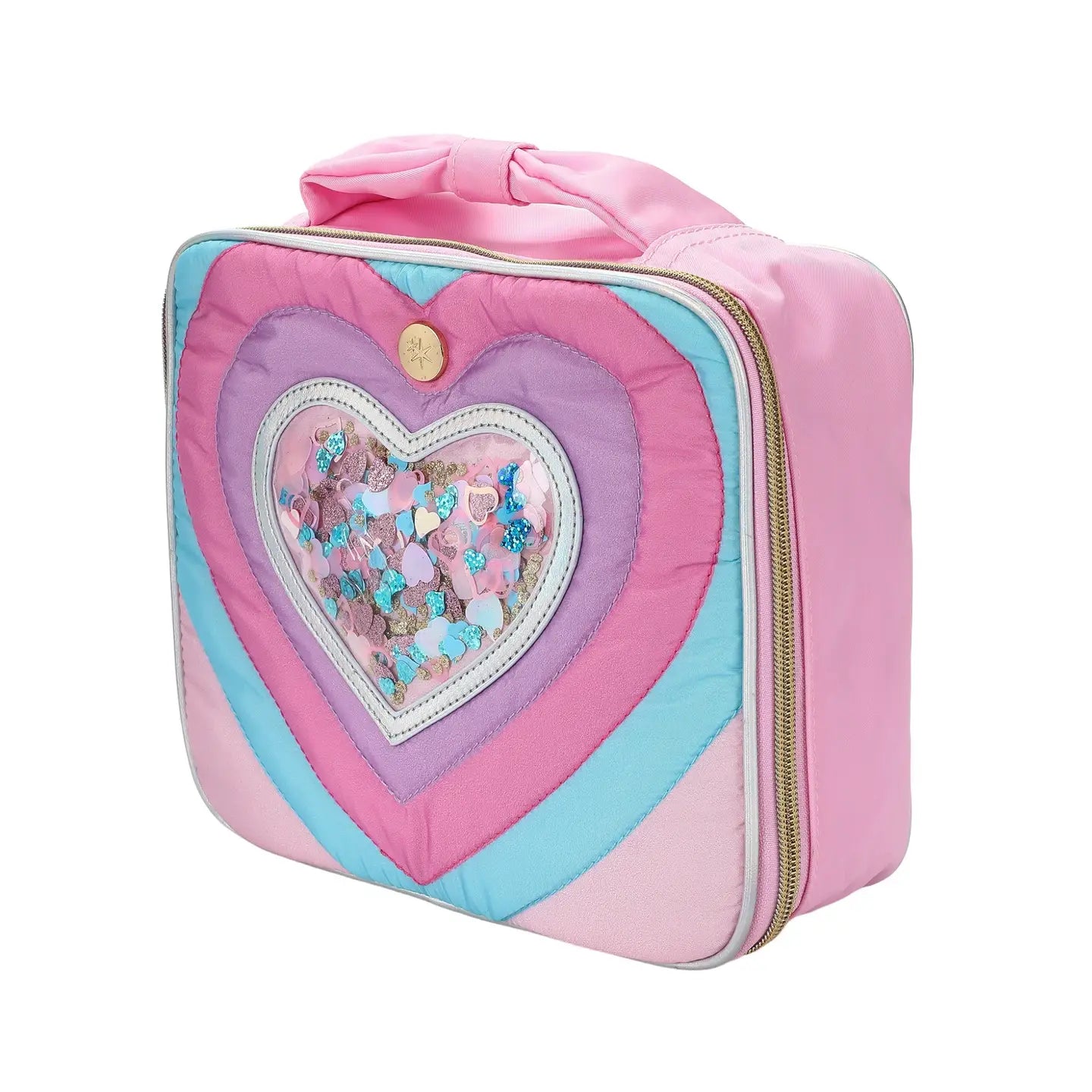 Packed Party Quilted Hearts Confetti Lunchbox