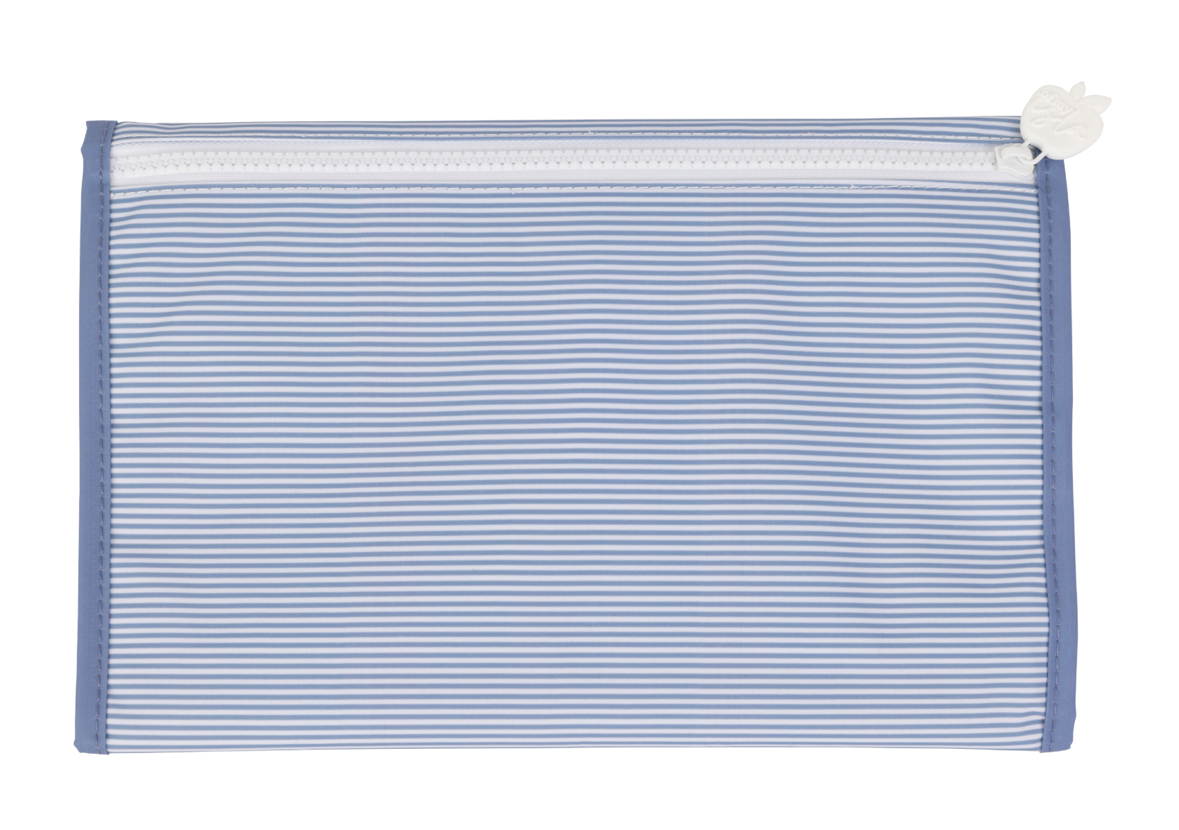 Apple of My Isla The Changing Pad- Navy Mini Stripe 