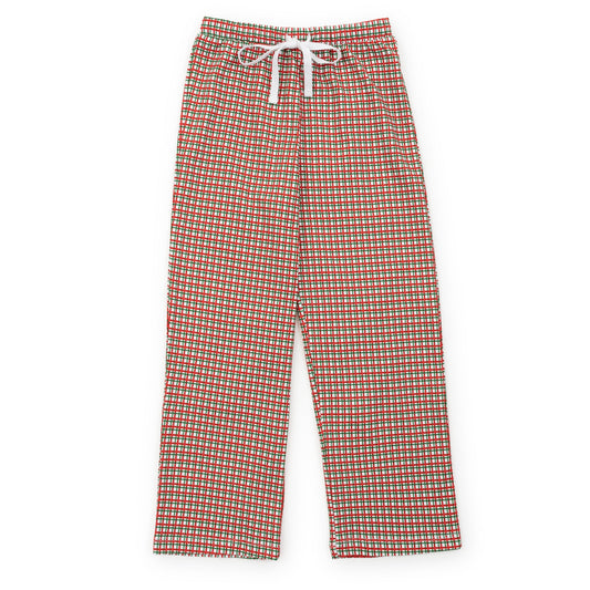 Lila and Hayes Beckett Boys' Hangout Pant - Holiday Plaid