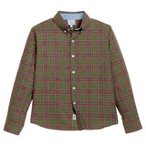 Little English Button Down Shirt - Thornhill Plaid