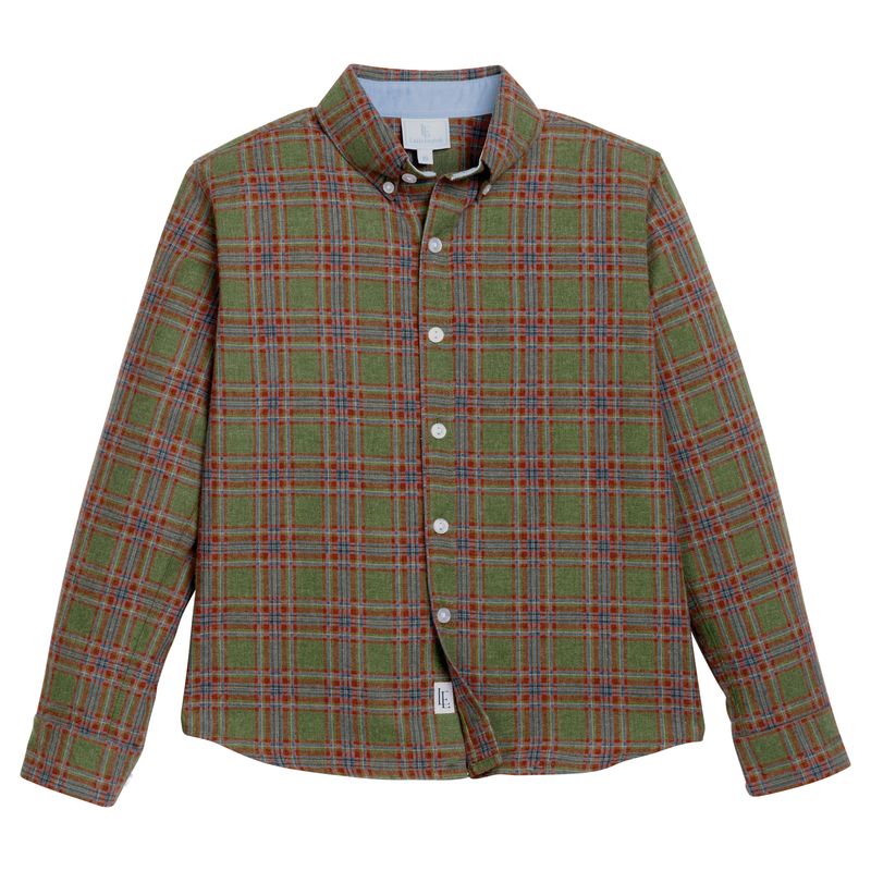 Little English Button Down Shirt - Thornhill Plaid