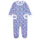 Lucy Girls' Romper - Blackberry Floral