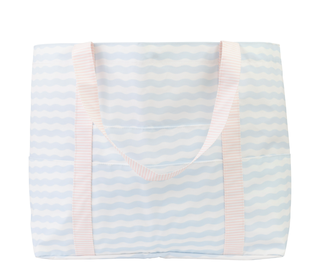 The Summer Bag- Blue and Pink