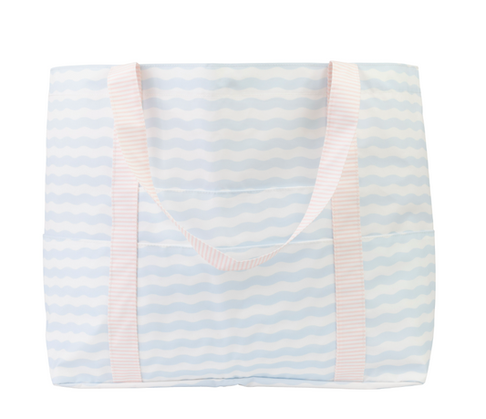 The Summer Bag- Blue and Pink