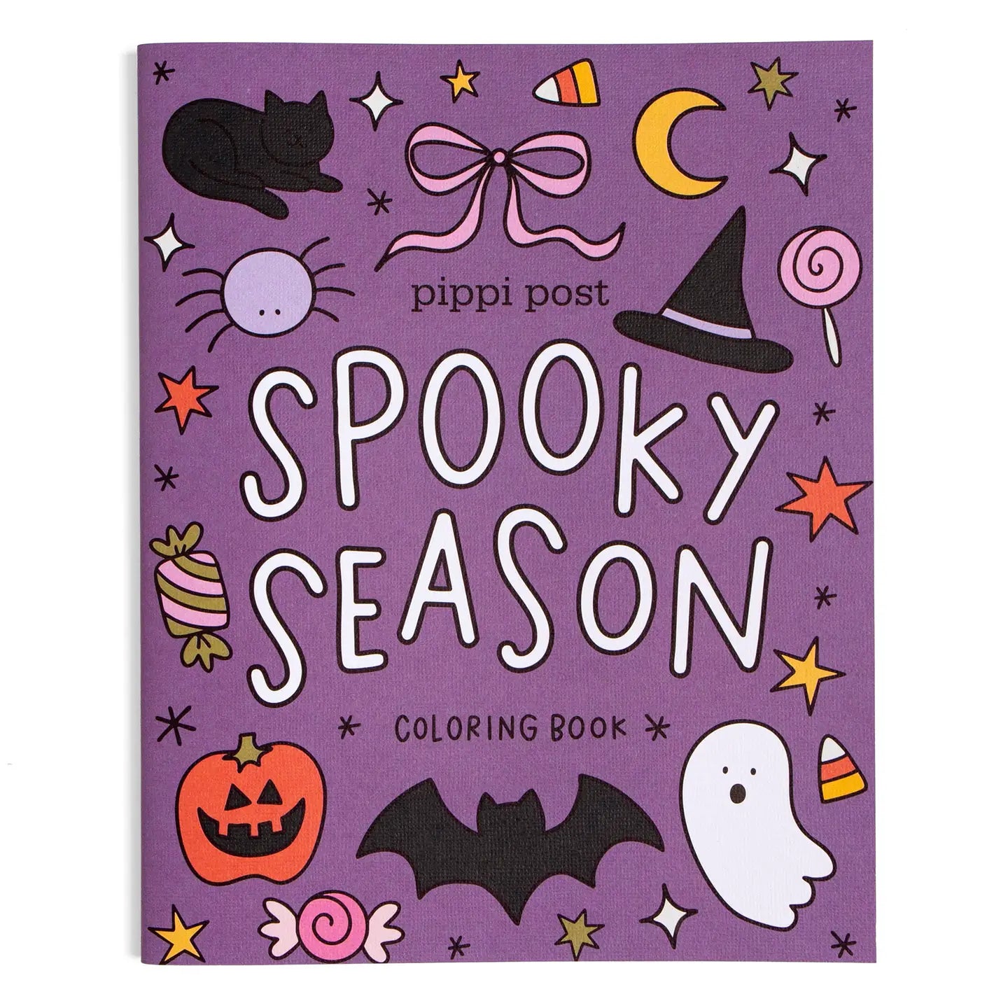 Pippi Post Spooky Season Halloween Coloring Book