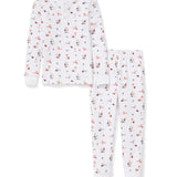 Petite Plume Woof de Noël Snug Fit Pajamas